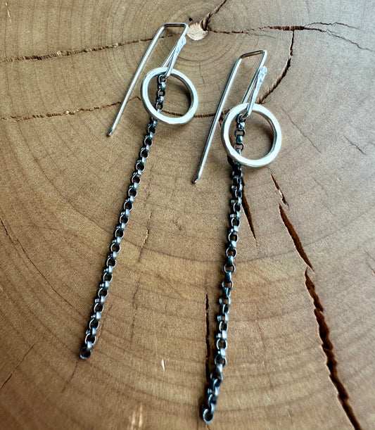 Moon Dipped Earring