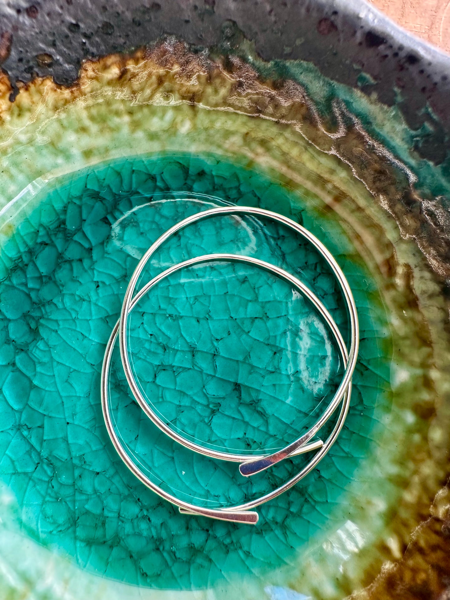 Halo Hoop Earring
