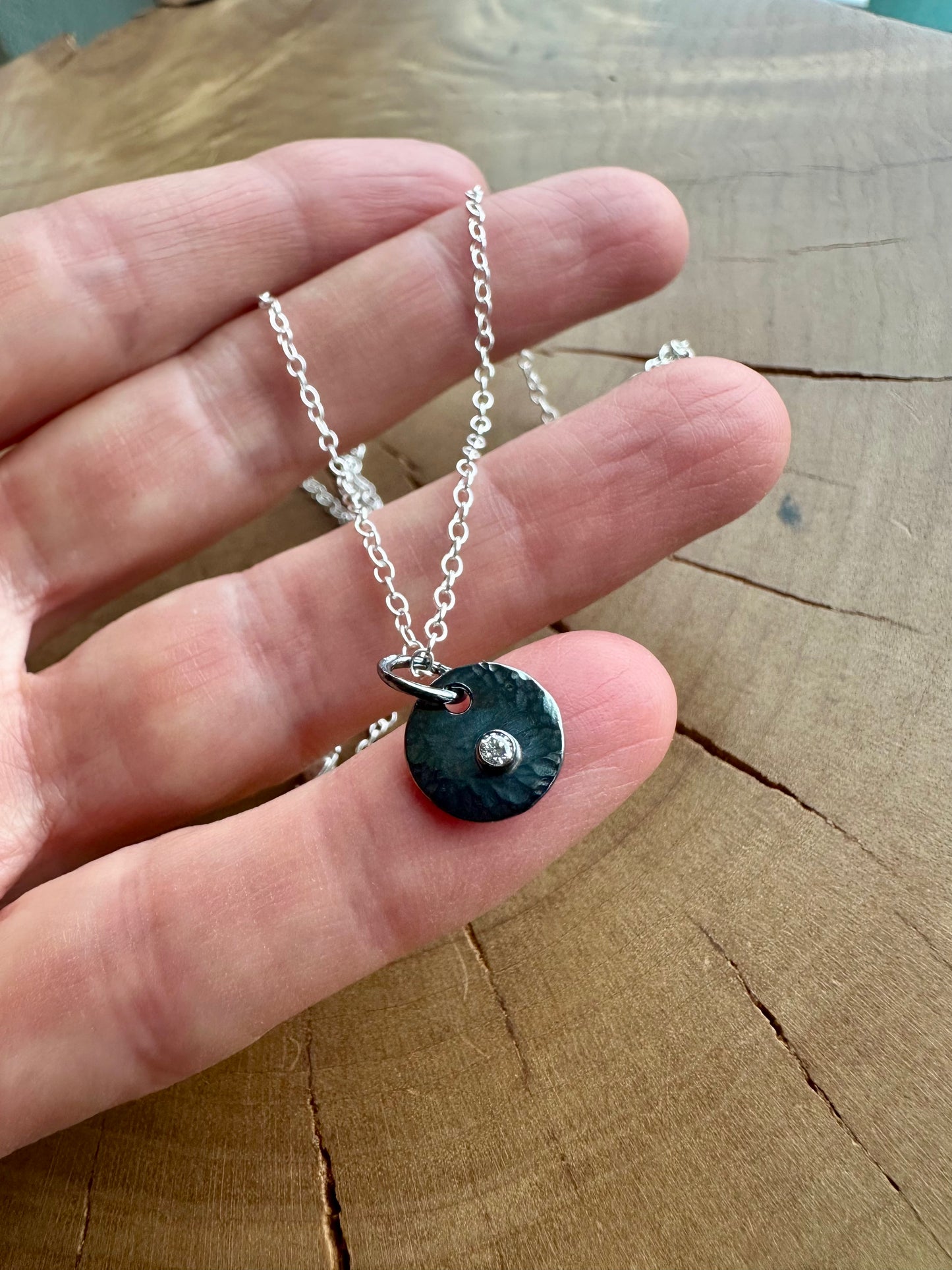 Starry Night Petite Diamond Pendant