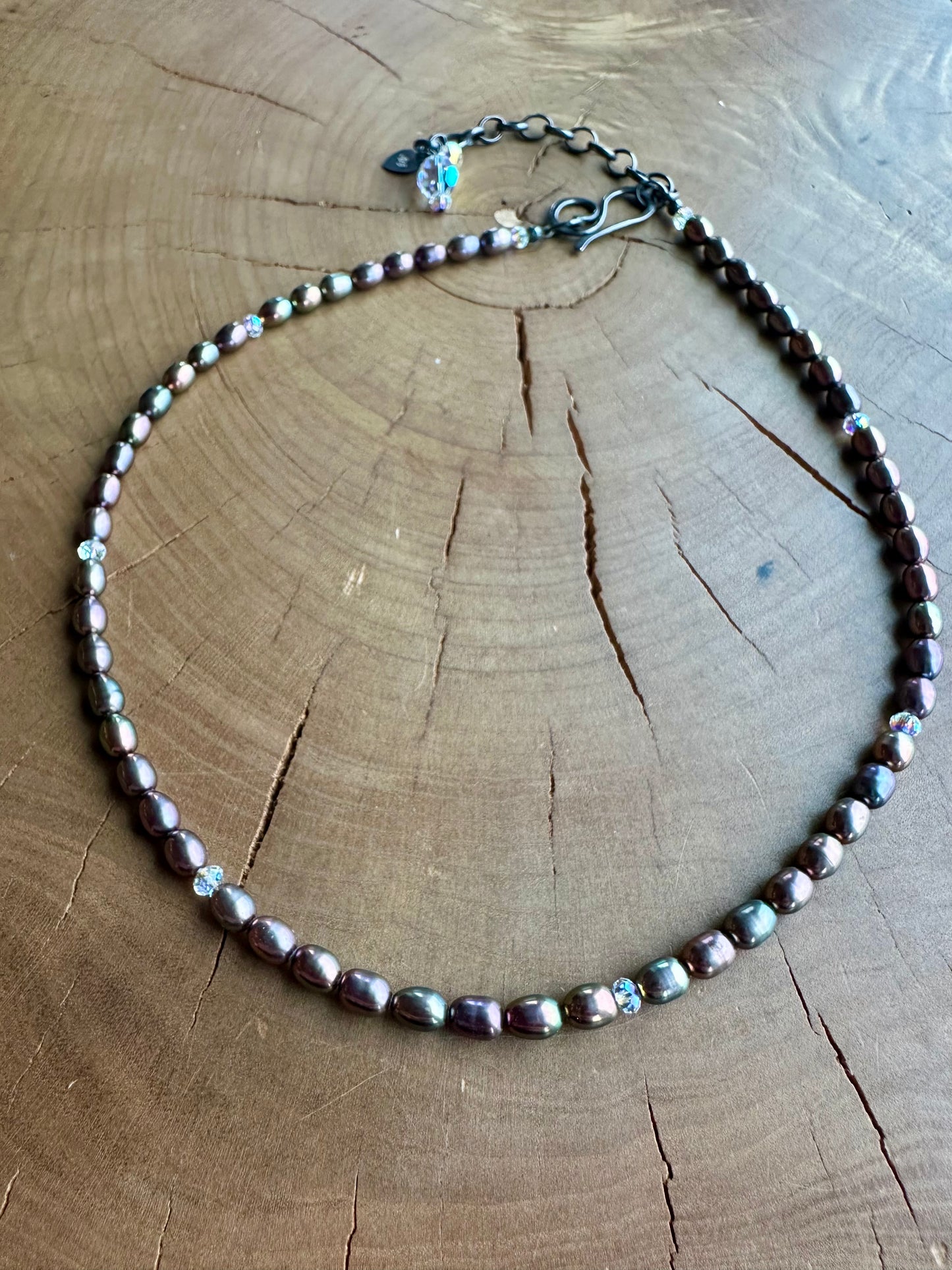 Bronzed Beauty Cultured Pearl Necklace