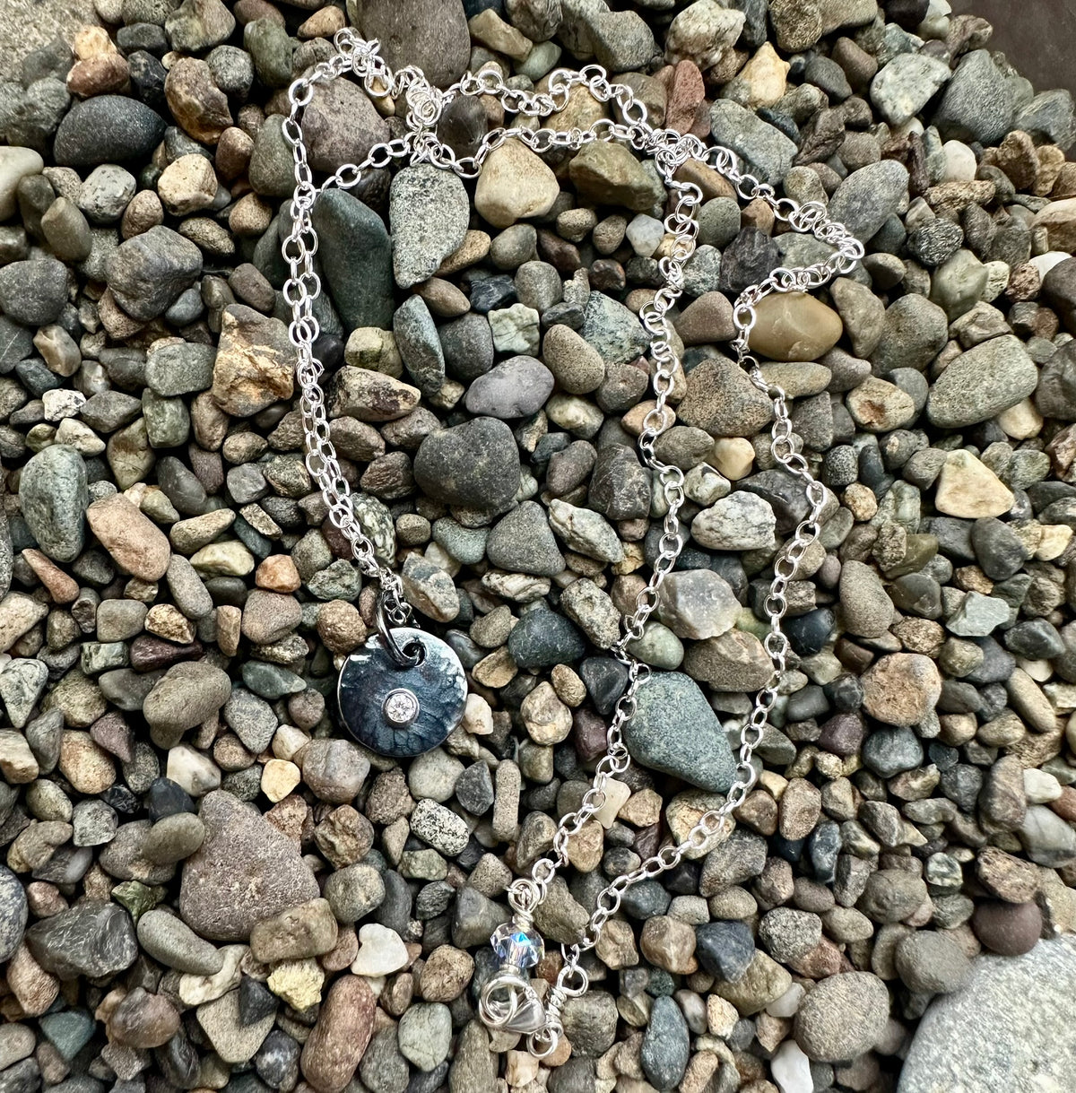 Starry Night Petite Diamond Pendant