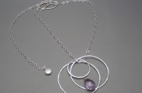 Interlocking Circles & Amethyst