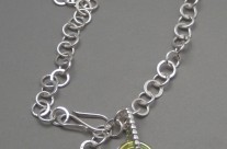 Handmade Sterling Chain & Disc