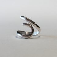 Freeform Ring in Sterling Silver